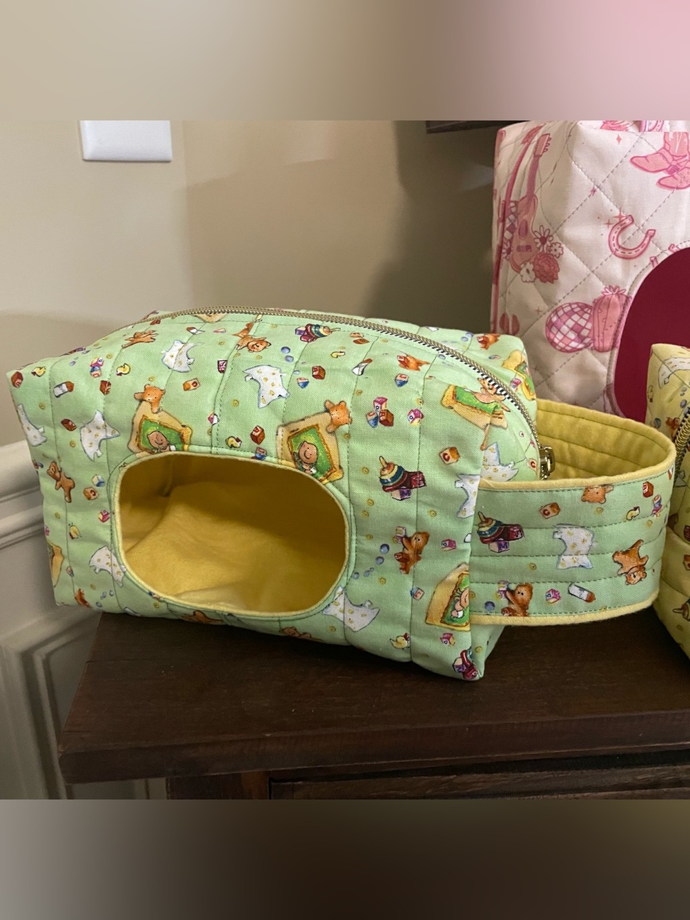Diaper/Wipe Pouch Bag - Green